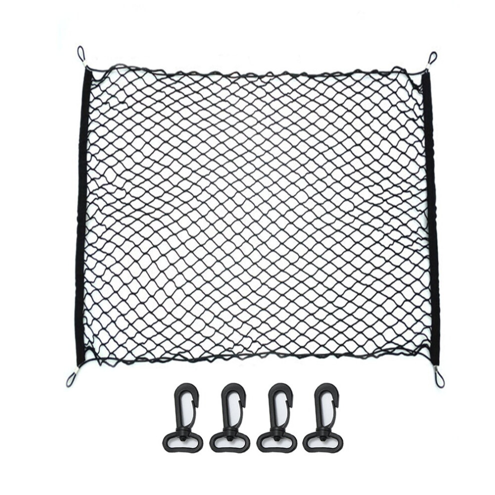 100X100cm Car Cargo Net For Suv Van Trunk Van Lorry Trailer Cargo Luggage Organizer Net Tidy Tool Rv Camper Car Accessories 5063131432091