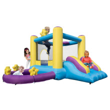 Inflatable Bounce House, Kids Castle Slide Bouncer for Children Jumping Outdoor and Indoor Party, Ball Pit Pool, Kids Ideal Gift