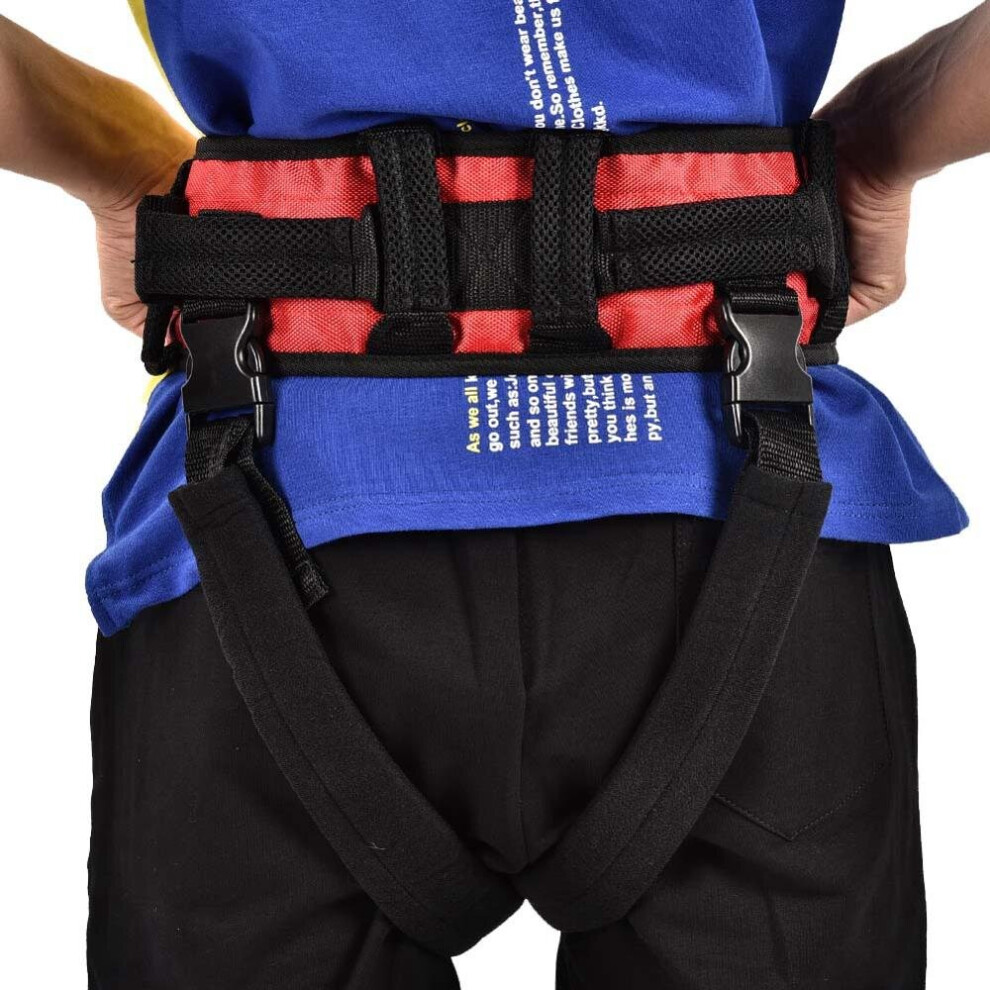 Wejoy Medical Transfer Belt Waist Patient Lift Sling Assistant Rehabilitation Belt With Leg Loop Wheelchair Auxiliary Belt Health Care