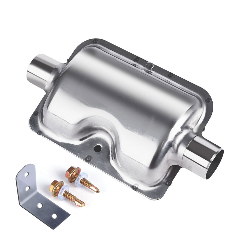 Portable Pipe Silencer Exhaust Muffler 24Mm Clamps Bracket And 60/120Cm Exhaust Pipe For Car Heater Parking Air Diesel Heater 5063131525601