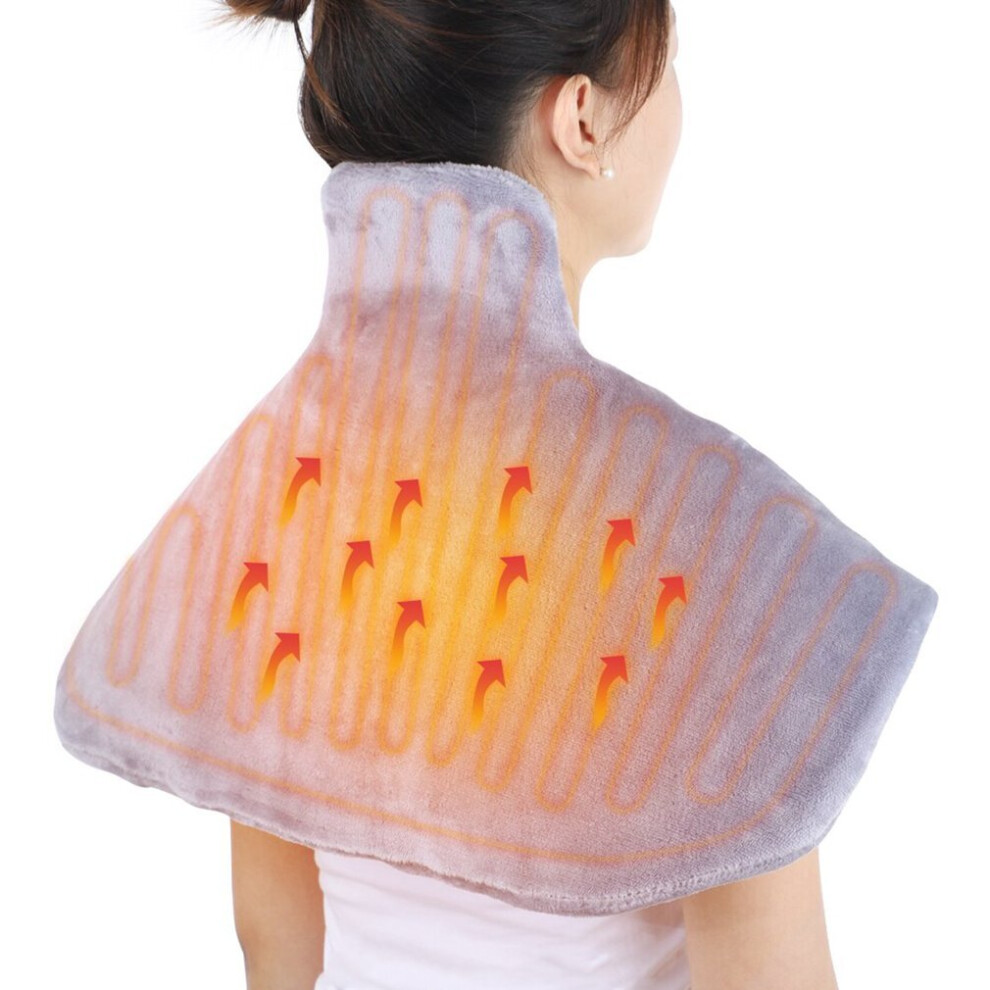 Wejoy Electric Warming Heating Pad Blanket Shoulder Neck Heated Mat Heating Shoulder Neck Back Pain Relief Temperature Controller