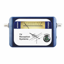 Digital TV antenna pointer type TV receiving system with compass terrestrial signal power meter DVB-T Finder