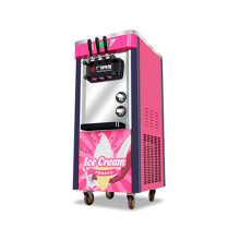 Commercial Automatic Ice Cream Machine 2100W Three-color Vertical Ice Cream Machine Intelligent Sweetener Ice Cream Machine