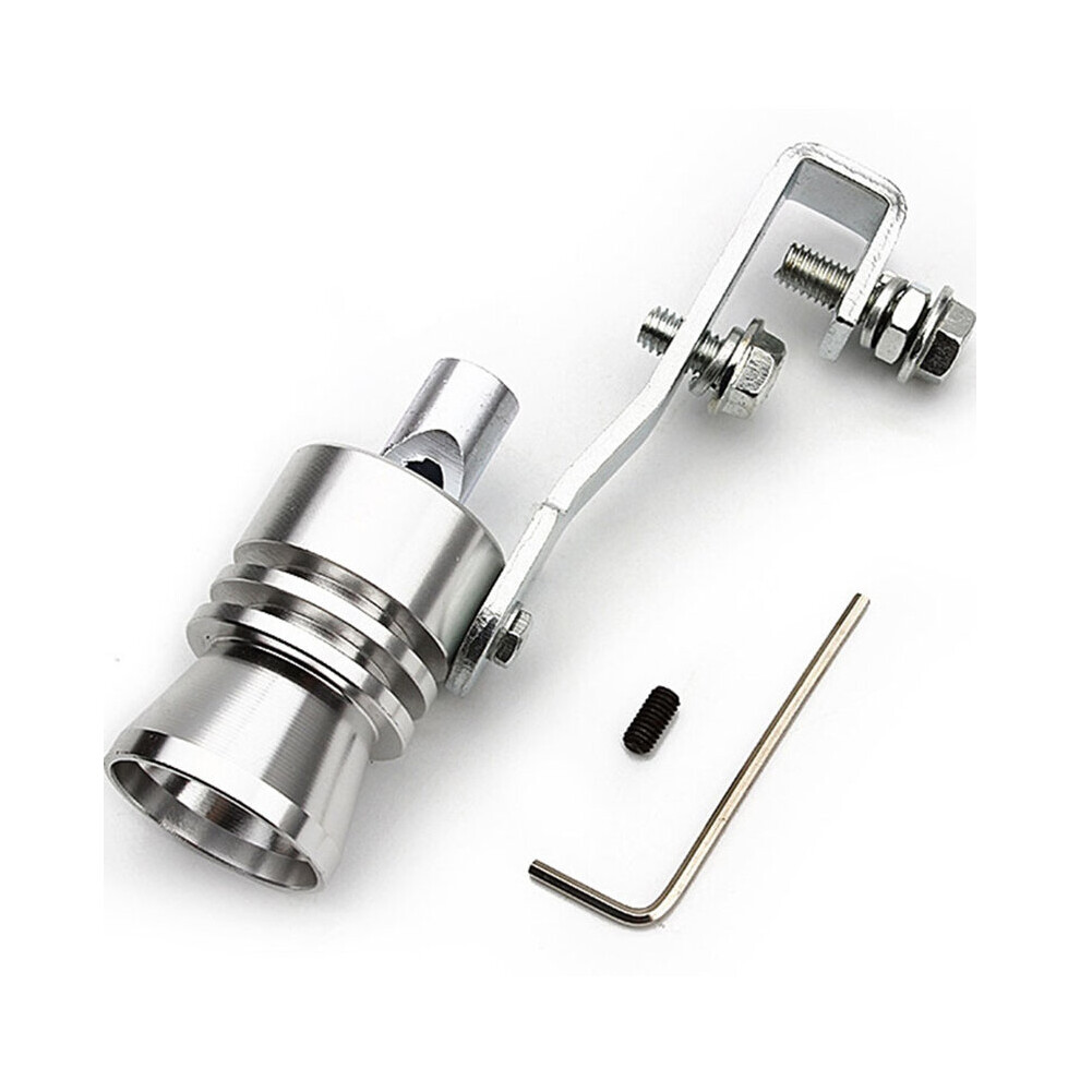 23Mm Motorbike Car Exhaust Fake Turbo Whistle Pipe Sound Muffler Blow Off Valve Bov M Size Universal Simulator Whistler Light 5063131525649