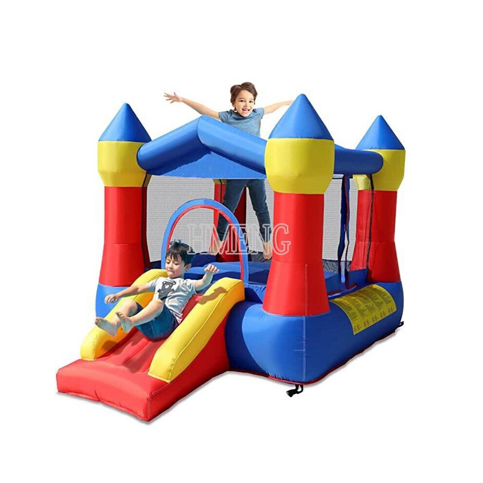 Inflatable Castle Jumping Bouncer House Inflatable Trampoline With Slide For Kids