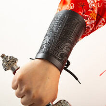 Martial Arts Wristband Arm Guard Chinese Style Decoration Stage Performance Hanfu Traditional Culture Cosplay