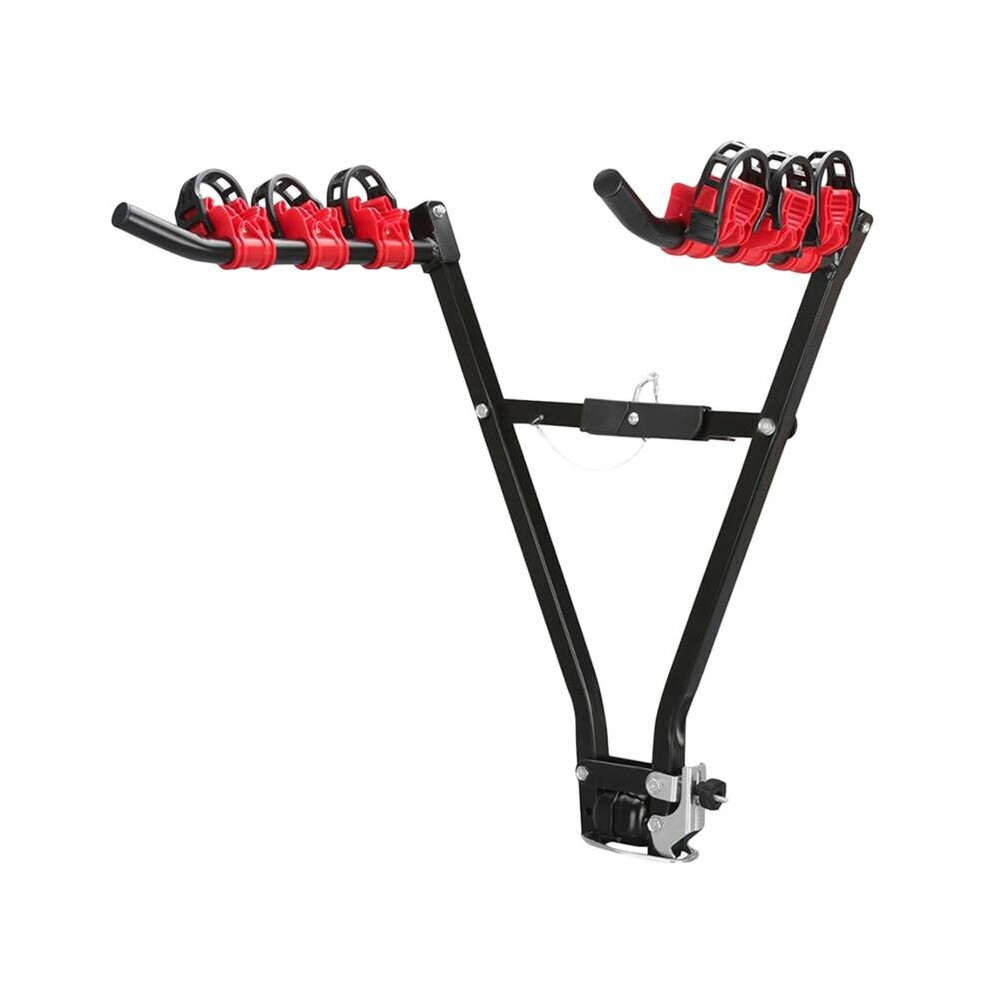 1Pc Car Rear Rack Sturdy Easy To Install Heavy Duty Bike Hanging Rack Bike Carrier Rack For Hatchback Wagon Suv 5063131432237