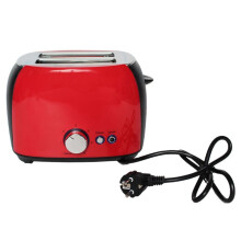 2 Slice Toaste Stainless Steel Toasters with Removable Crumb Tray for Bagels