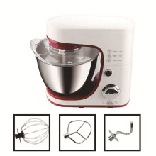 5L Stand Pasta Mixer Stainless Steel Bowl 6-speed Kitchen Food Blender Cream Egg Whisk Cake Dough Kneader Bread Maker