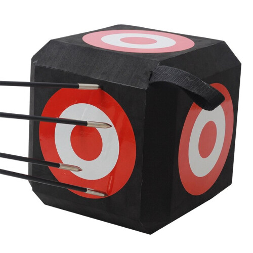 3D Archery Target Chunk Layered Target Chunk Mo EVA Layered Target, Black, 9.05Inch 2