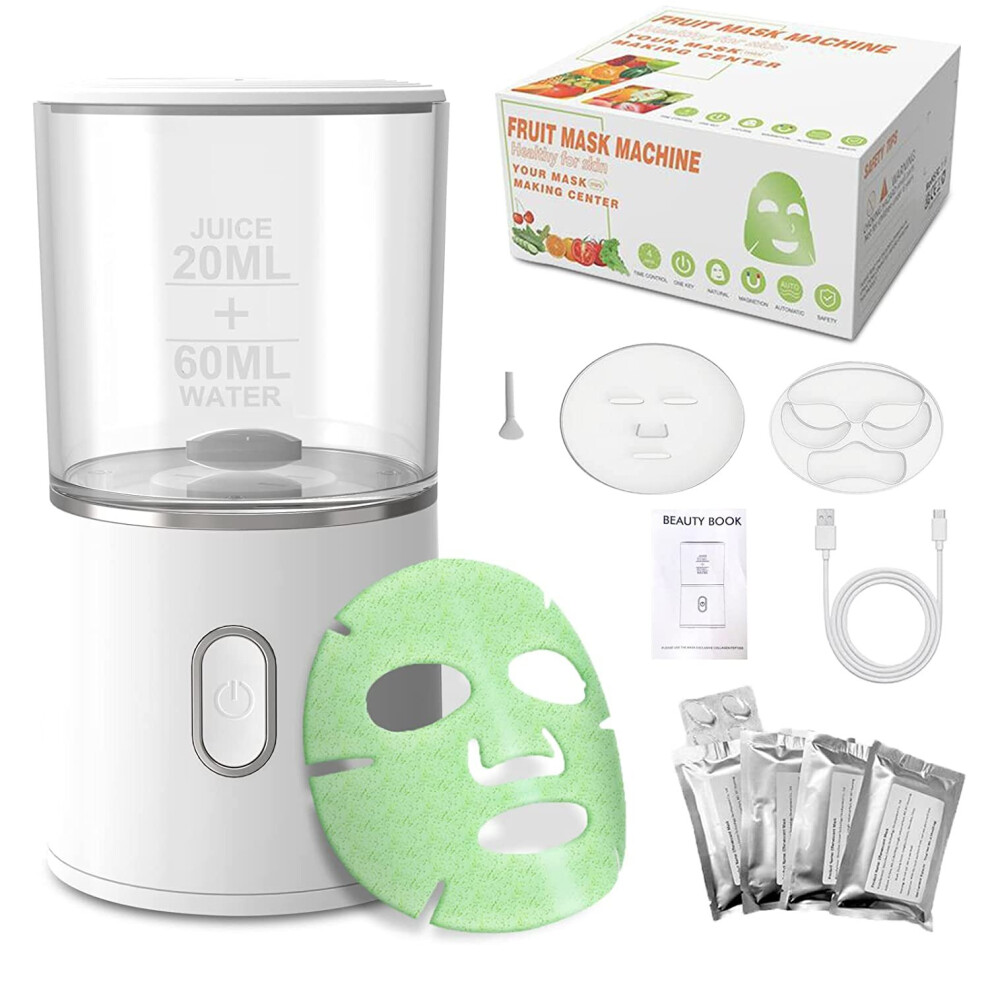 Wejoy Diy Collagen Natural Fruit And Vegetable Mask Maker Mini Automatic Home Facial Eye Spa Skin Care Machine