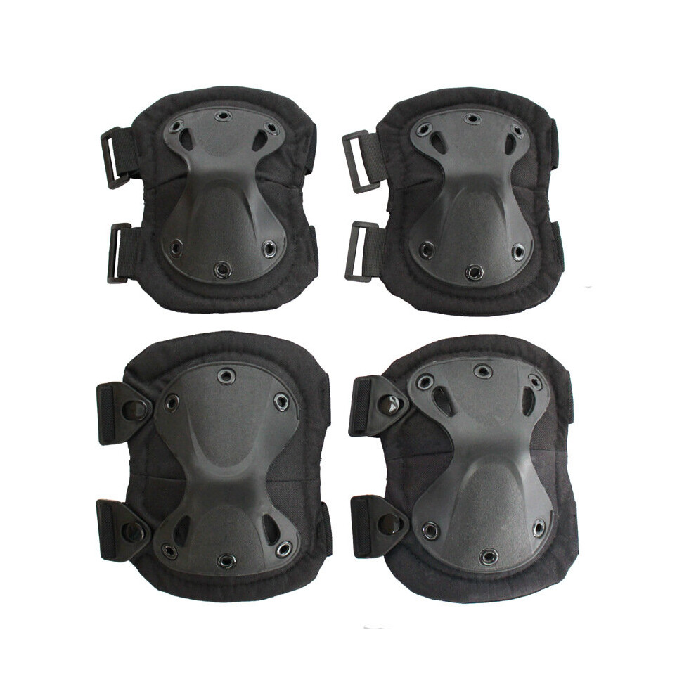 Tactical Knee Pads Military Airsoft Combat Elbow Pads Gear Hunting Paintball Skate Scooter Protective Work Safety Knee Pads 5063131580693