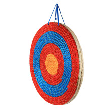 20 inch Traditional Solid Straw Archery Target 2.2 inch Thickness Hand-Made Arrows Target for Outdoor Shooting Practice