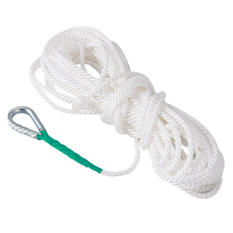 Durable 30M Twisted Nylon Braided Boat Mooring Anchor Rope Line Anchor Boat Rope 5063131436082