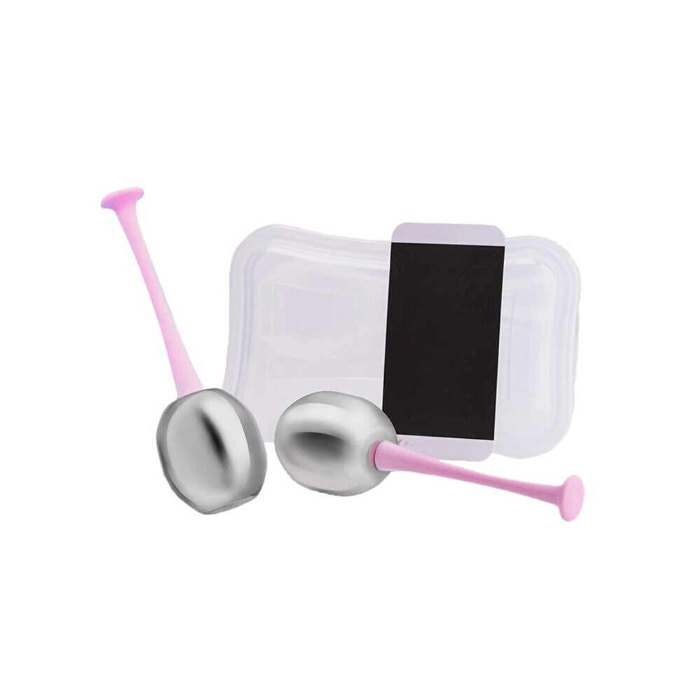 Wejoy Stainless Steel Ice Hockey Energy Beauty Ball Facial Cooling Ice Globes Face And Eye Massage Skin Care 2Pcs/Lot