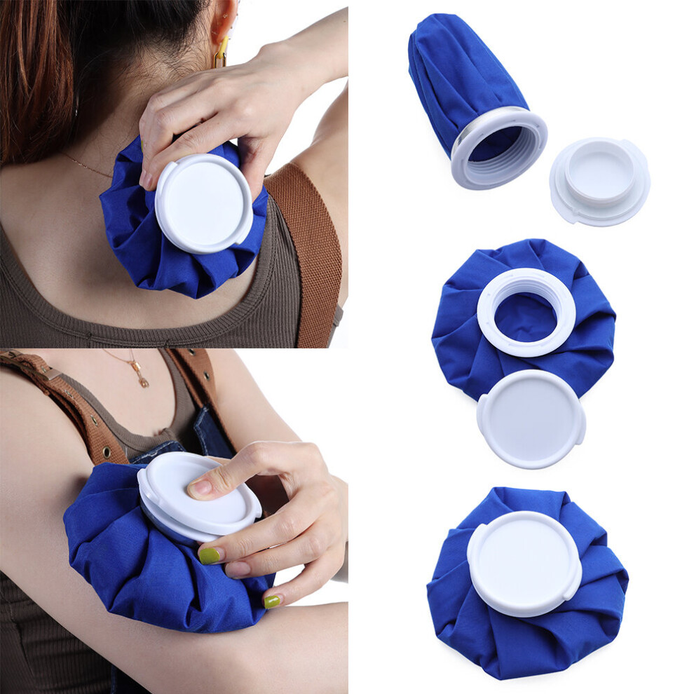 Wejoy Dark/Blue Ice Bags Medical Cold Pack Hot Water Bag For Injuries Pain Relief Health Care First Aid For Knee Leg Reusable Wholesale Dropship