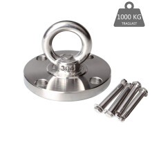 304 Stainless Steel Suspension Strap Trainer Ceiling Mount Anchor Yoga Swing Hammock Hooks for Gym Rings Boxing Battle Rope