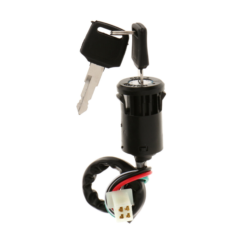 4 Wire Ignition Key Barrel Switch 50Cc/110Cc/125Cc/250Cc Quad Dirt Bike Atv 5063131494105