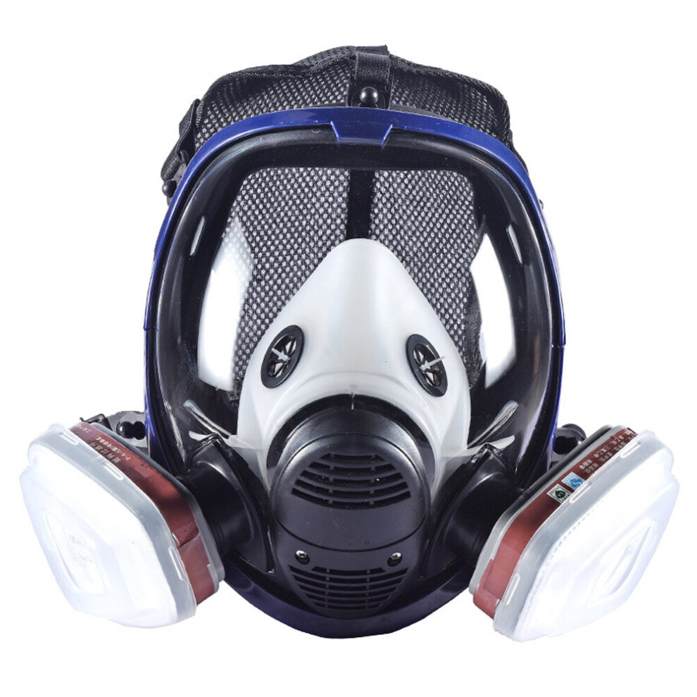 Chemical Mask 6800 7 In 1 Gas Mask Dustproof Respirator Paint Pesticide Spray Silicone Full Face Filters For Laboratory Welding 5063131557459
