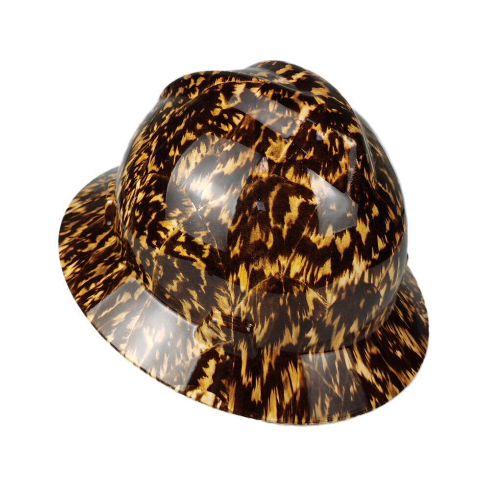 Full Brim Hard Hat Creative Pattern Men Women Outdoor Protective Helmet Construction Hardhats Working Cap Sunshade 5063131557329