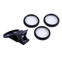MATEM3 37MM Smart Phones Filter Lens Round Shape 4/6/8# Filter Len+Len Clip