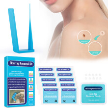 Skin Tag Removal Kit Mini Micro Skin Tag Treatment Tool Skin Facial Care Mole Wart Remover with Cleaning Swabs Easy To Clean