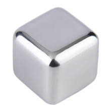 Reusable 304 Stainless Steel Whiskey Cooler Stones Ice Cubes Chillers Drink