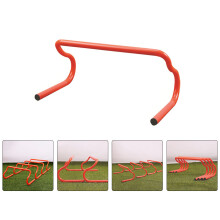 1Pc Detachable Hurdles Agility Ladders Simple Training Supplies (Orange)
