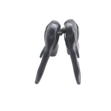 Cycling 7/8/9/10 Speed Shifter Bicycle Dual Control Levers Road Bike Shift Lever Derailleur Compatible for 22.2-23.8mm Handlebar