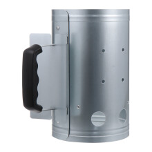1pc Quick Chimney Charcoal Starter Fast Fire Chimney Starter BBQ Ignition