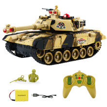 T90 Battle RC Tank Infrared Remote Control Tank USB Charge With Cannon Emmagee 2.4G Electric Car Parent-child Toy Boy Kids Gifts