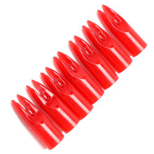 50pcs Archery Arrows Nocks Plastic Outwear Tail Used For OD 6/7/8mm Hunting Arrow fiberglass carbon Shafts Hunting