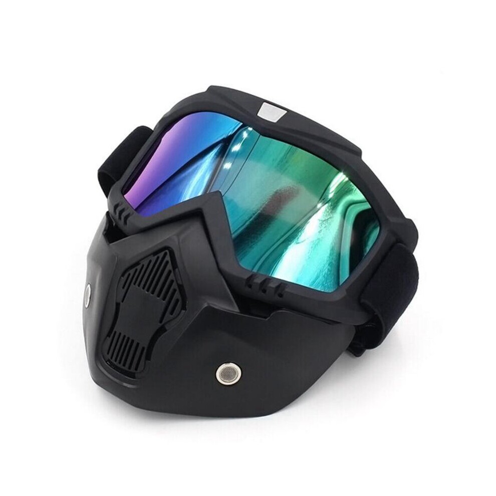 Motorcycle Cycling Mask Fashion Helmet Unisex Safety Goggles Paintball Military Ski Gogglesdustproof Outdoor Protective Glasses 5063131408638