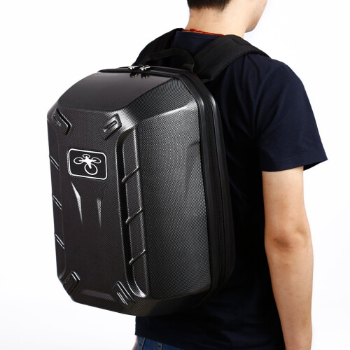 Carbon Fiber ABS Hard Shell Backpack Case Bag for DJI Phantom 4 1