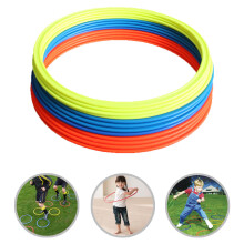 Durable Agility Training Rings Portable 5pcs/set Football Soccer Speed Agility Training Rings Sport futbol Training Equipment