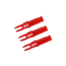 12Pcs Archery Nock For Arrow Shaft ID 6.2mm Hunting Shooting Carbon Fiberglass Nocks Plastic Tails Internal Transparent Opaque
