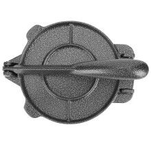 6.5in Tortilla Press Maker Aluminium Alloy Corn Tortillas Dough Pressing Tools Kitchen Supplies Gray