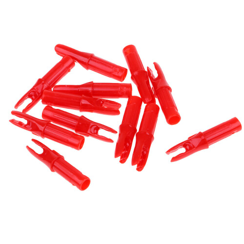 12Pcs 6.2mm Archery Compound Bow Arrow Nocks Hunting Shooting Accessories 2