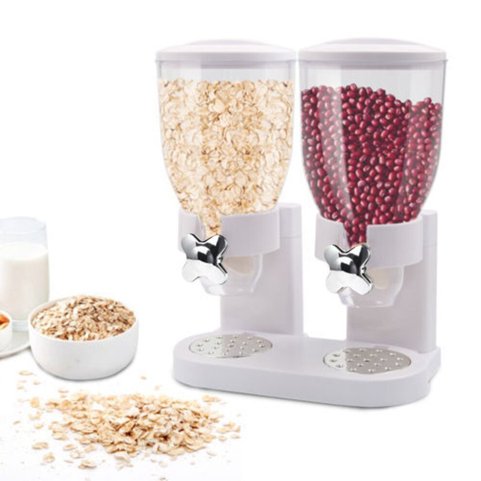 Wejoy Cereal Dry Food Dispenser Storage Container Dispense Kitchen Machine For Gift
