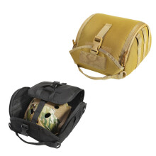 Outdoor Tactical Helmet Bag Mask Cover Military Airsoft FAST MICH Helmet Storage Molle Bag