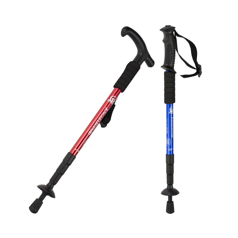 Wejoy Telescopic Hiking Camping Climbing Walking Stick Trekking Pole Retractable Walking Cane For Elderly
