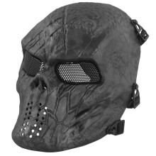 Field Equipment Mask Black Man Full Face Skull Knight Masks Protect Mask