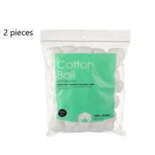 2020 New 2pcs 200/bag Pure Cotton Balls Make Up Nail Polish Remover Absorbent Cotton Balls