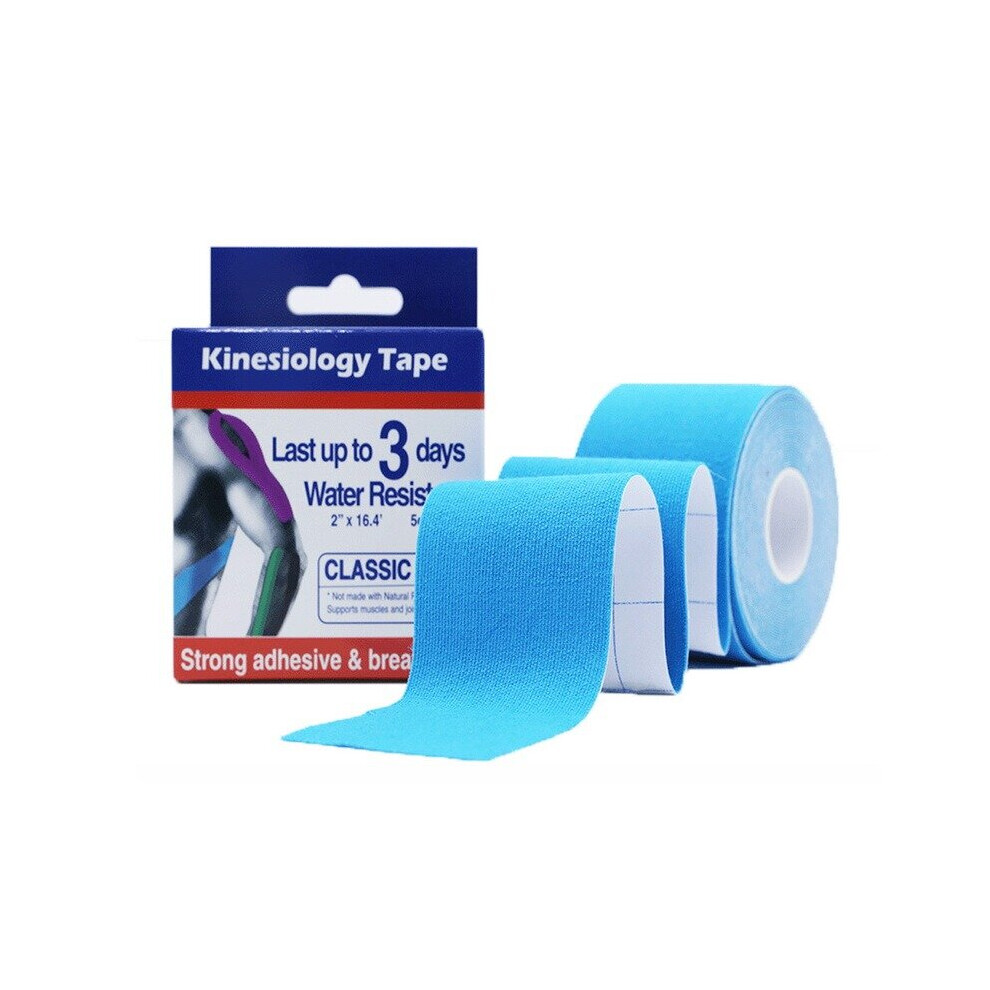 Wejoy Kinesiology Tape Athletic Recovery Elastic Tape Kneepad Muscle Pain Relief Knee Pads Support For Gym Fitness Sport Self Bandage