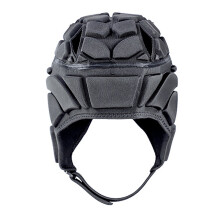 Rugby Helmet Headgear Cap Hockey Head Protector Baseball Skateboard Padded Hat Cap Adjustable Soft Men Women Headwear