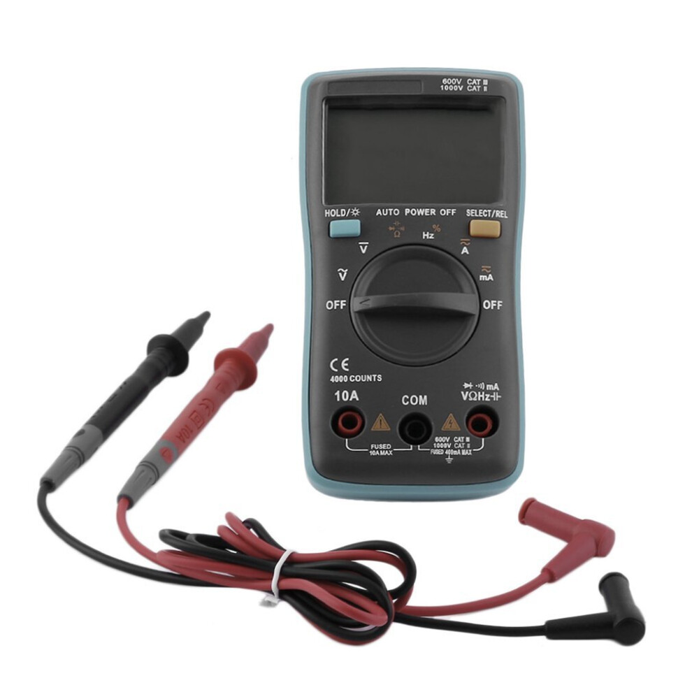 Large Screen Bside Multimeter Backlight Ac/Dc Ammeter Voltmeter Ohm Meter 5063131589467