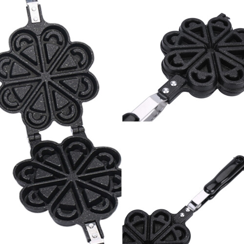 Waffle Maker Cooking Kitchen Appliances Egg Cake Oven Breakfast Waffles Pot Iron Baking Pan Omelet Mold Bakeware 2