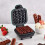 Mini Waffle Maker Waffle Iron 110 V for Eggs, Waffles, Snack Lightweight Multifunction 5