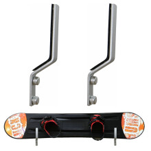 2Pk Snowboard Wall Storage Rack Wall Mount Wall Display Rack -Aluminum ,Superior Quality Storage Holders