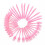 36/Set Pink Disposable Plastic Strong Spoons Knives Fork Cutlery Set 1
